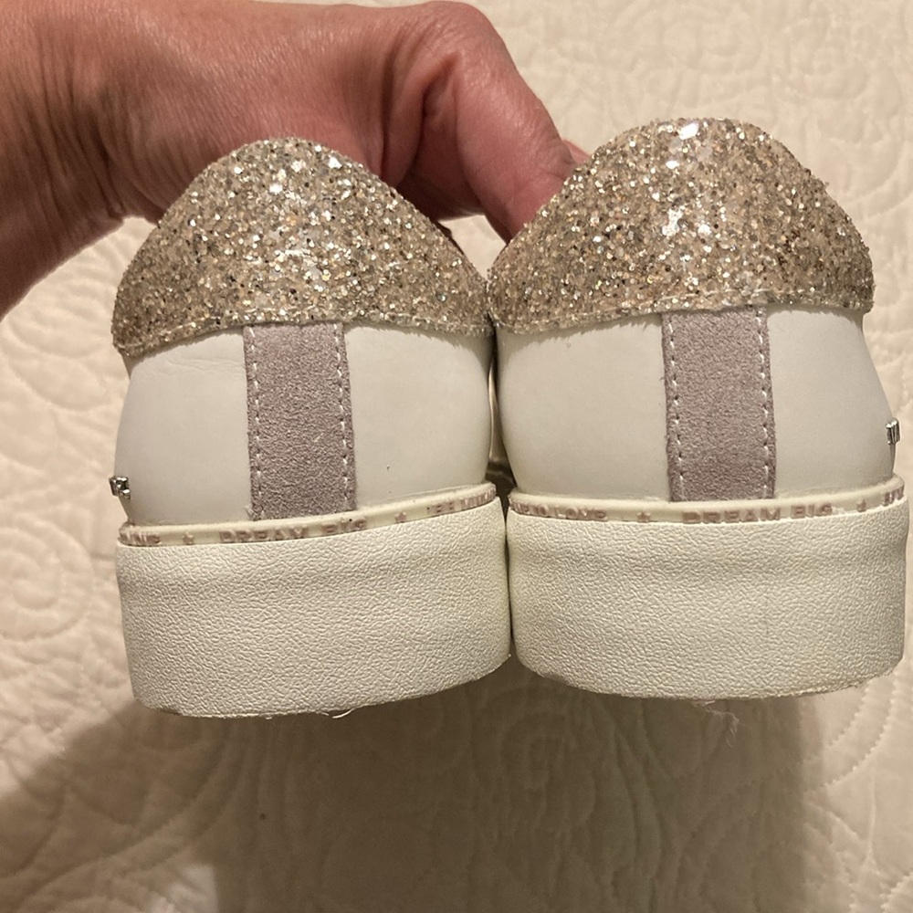 ❗️SALE❗️Slip on VH sneakers Vintage Havana Glitter Sparkle Pink Women’s Size 10 - Picture 11 of 17